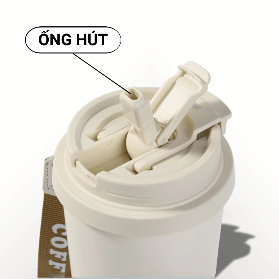 Bình giữ nhiệt chủ đề Vincent Van Gogh cao cấp 520ml
