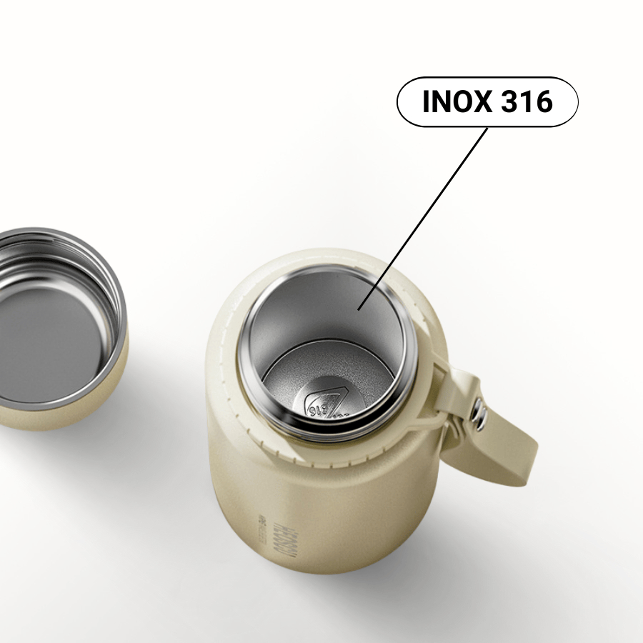 Bình giữ nhiệt Heoscu cao cấp inox 316 600ml