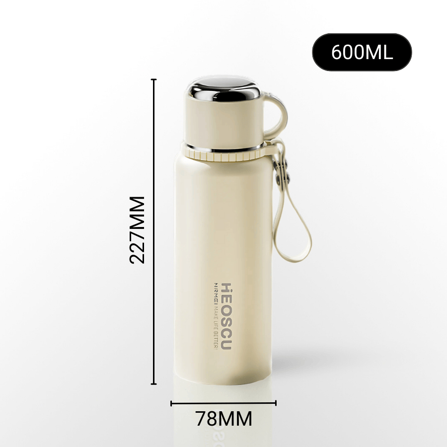 Bình giữ nhiệt Heoscu cao cấp inox 316 600ml