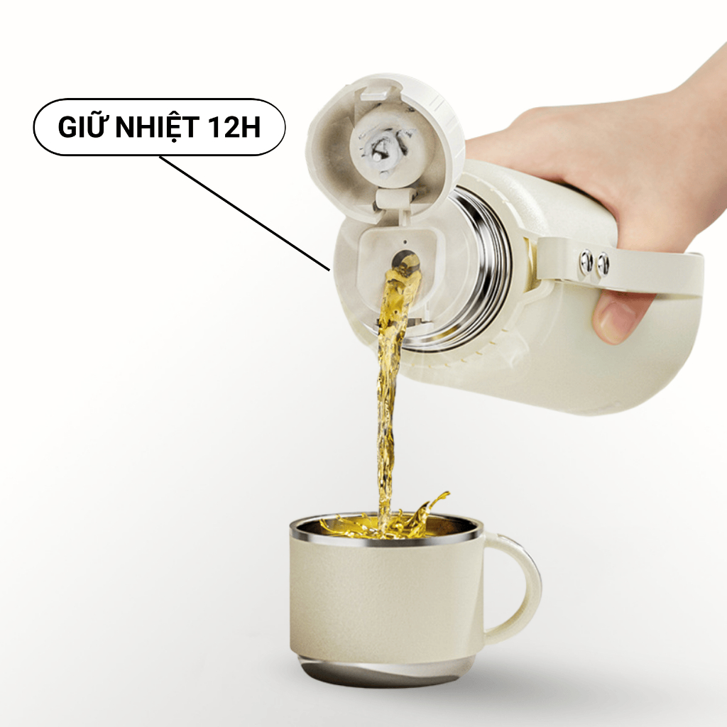 Bình giữ nhiệt Heoscu cao cấp inox 316 600ml